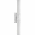 Faux White Marble LED Bath Bar B476518