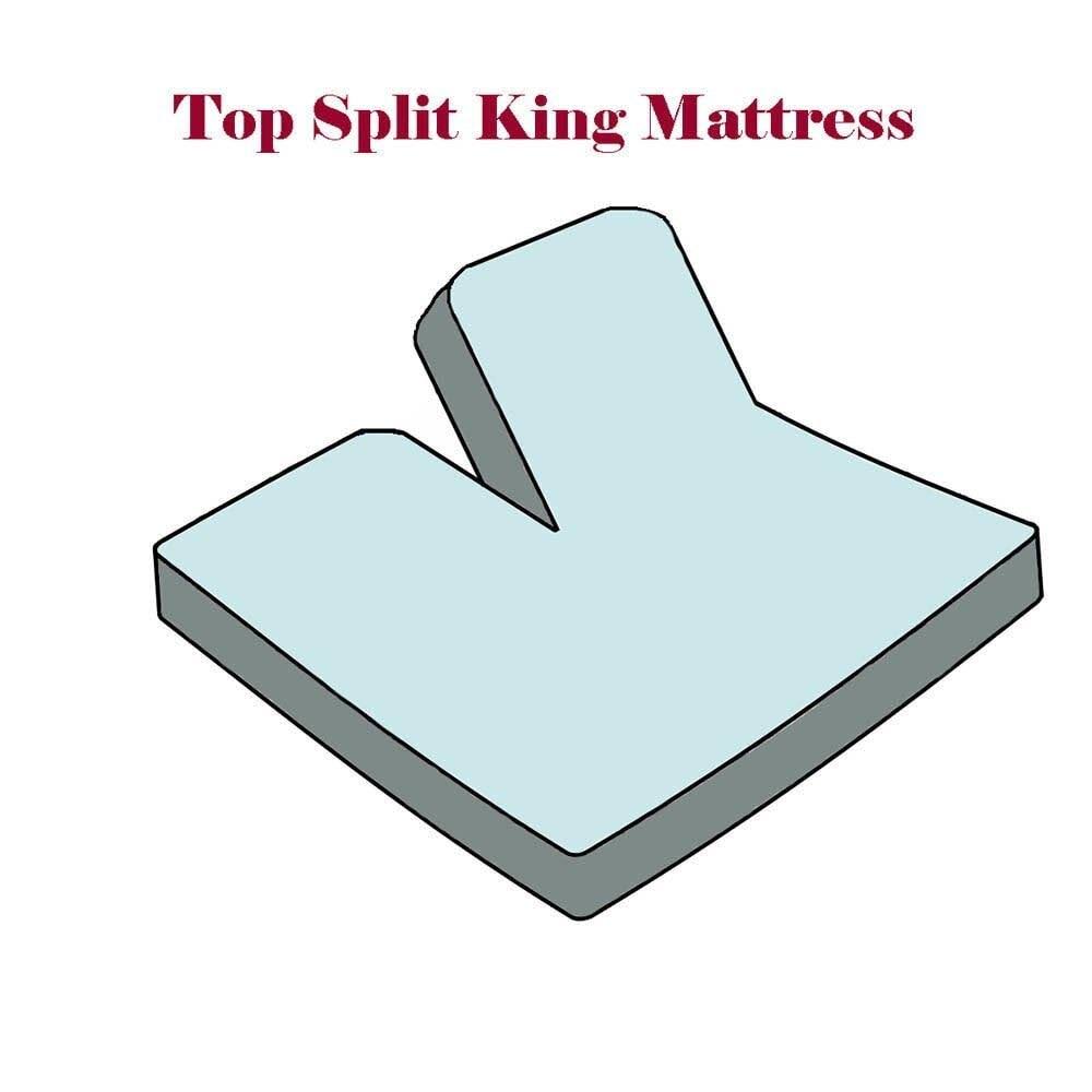 Split Top King Fitted Sheets Bamboo Hybrid E39869
