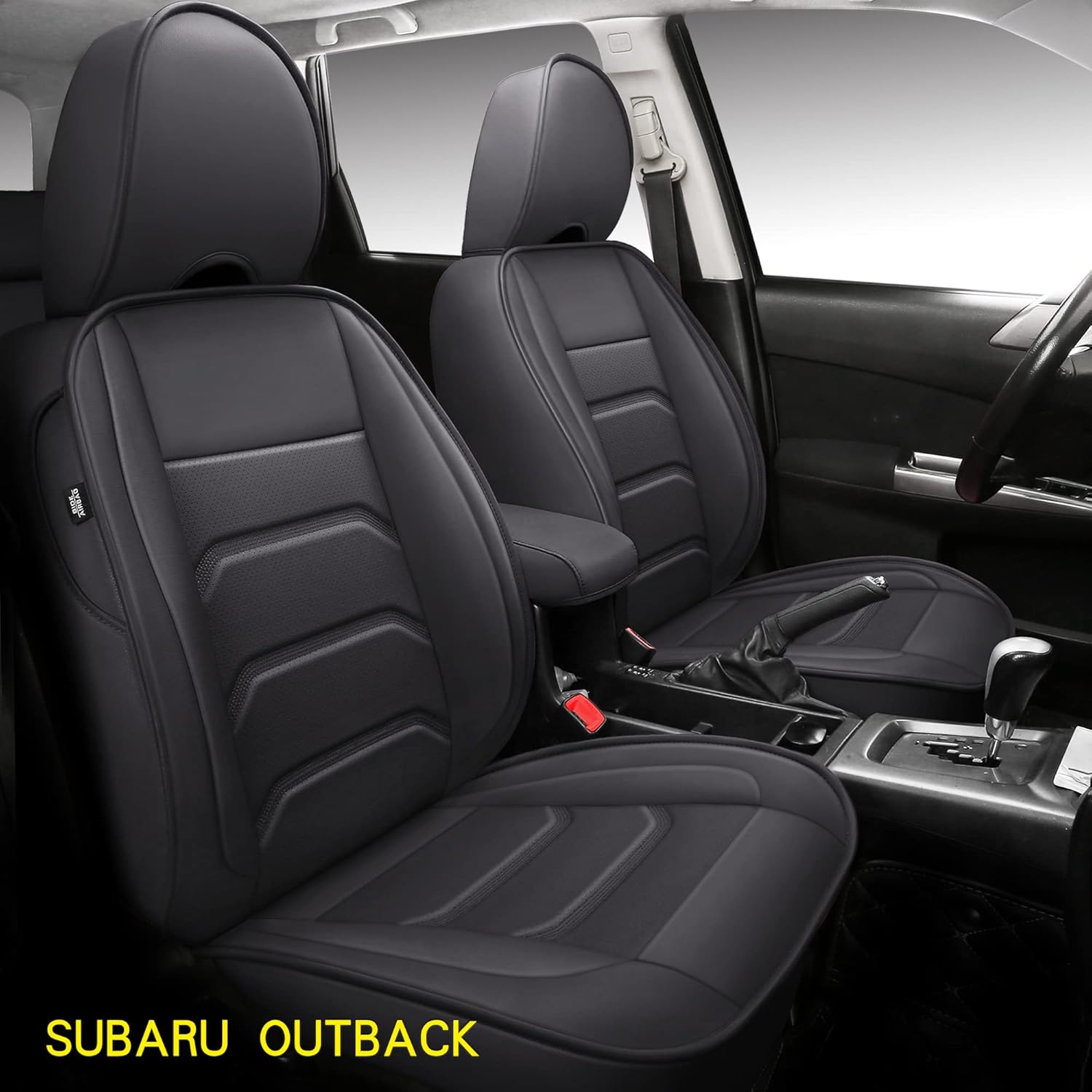 Full Coverage Faux Leather Custom Car Seat Covers Full Set O975369