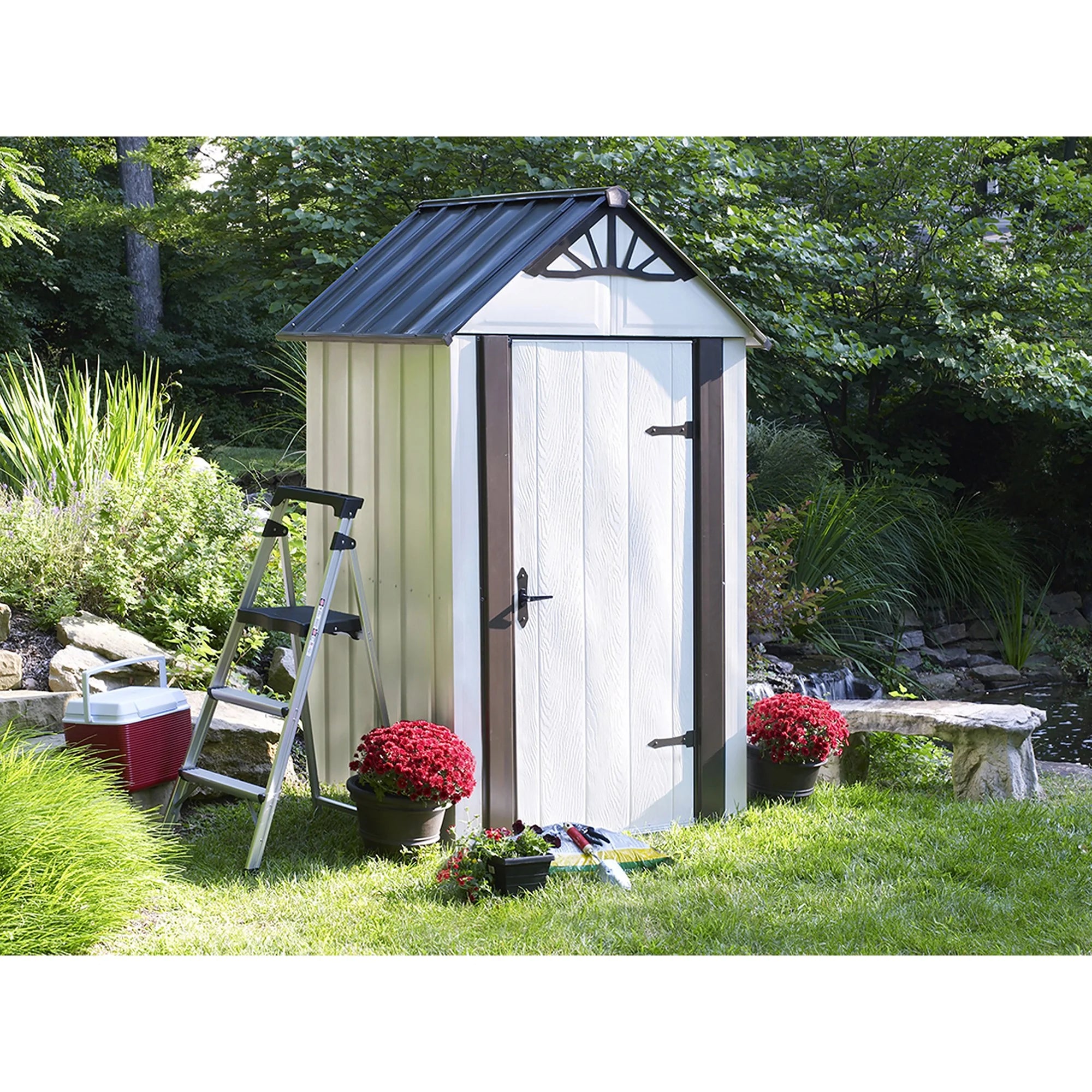 Steel Storage Shed, 4 x 4 ft P913