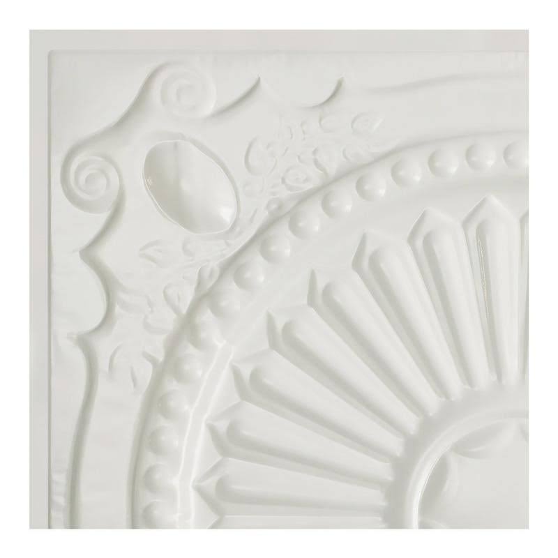 Matte White 2-Foot x 2-Foot Lay-In Ceiling Tile (Carton of 5) P6860