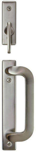 2-Panel Gliding Patio Door Hardware Set in Satin Nickel G59898