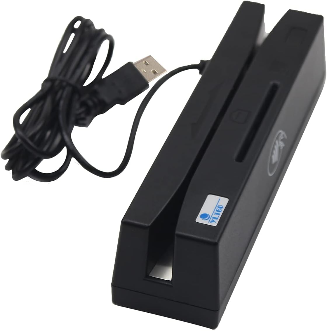 USB 4 in 1 Magnetic Card Reader with EMV Chip, PSAM, NFC Card Reader Writer F1020