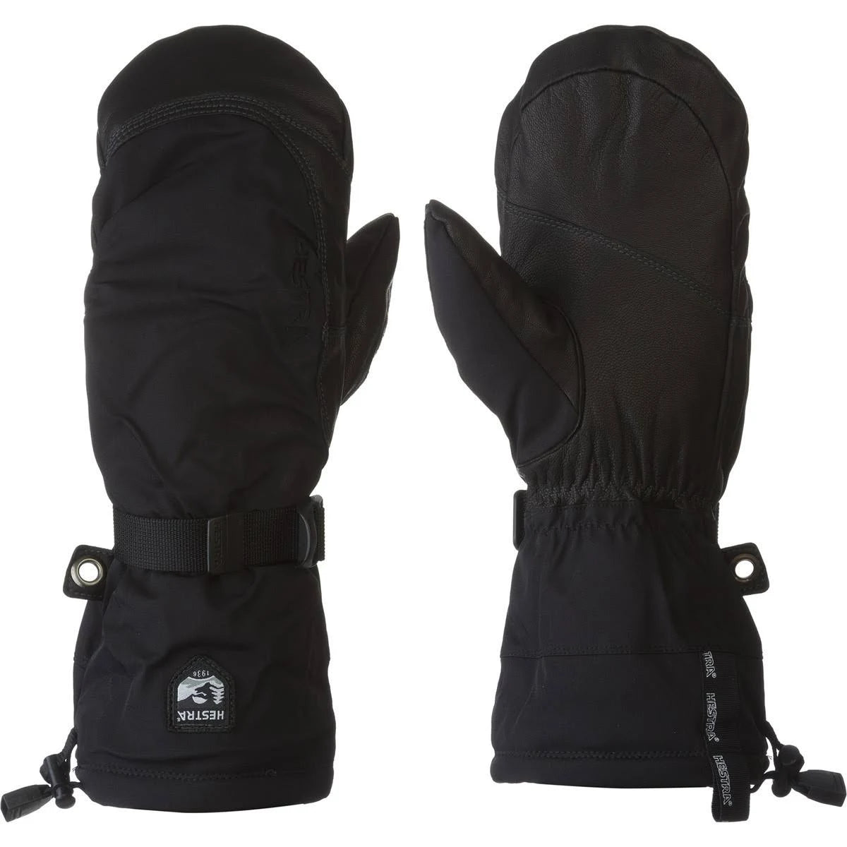 Black/Black Leather Extreme Mitt K711