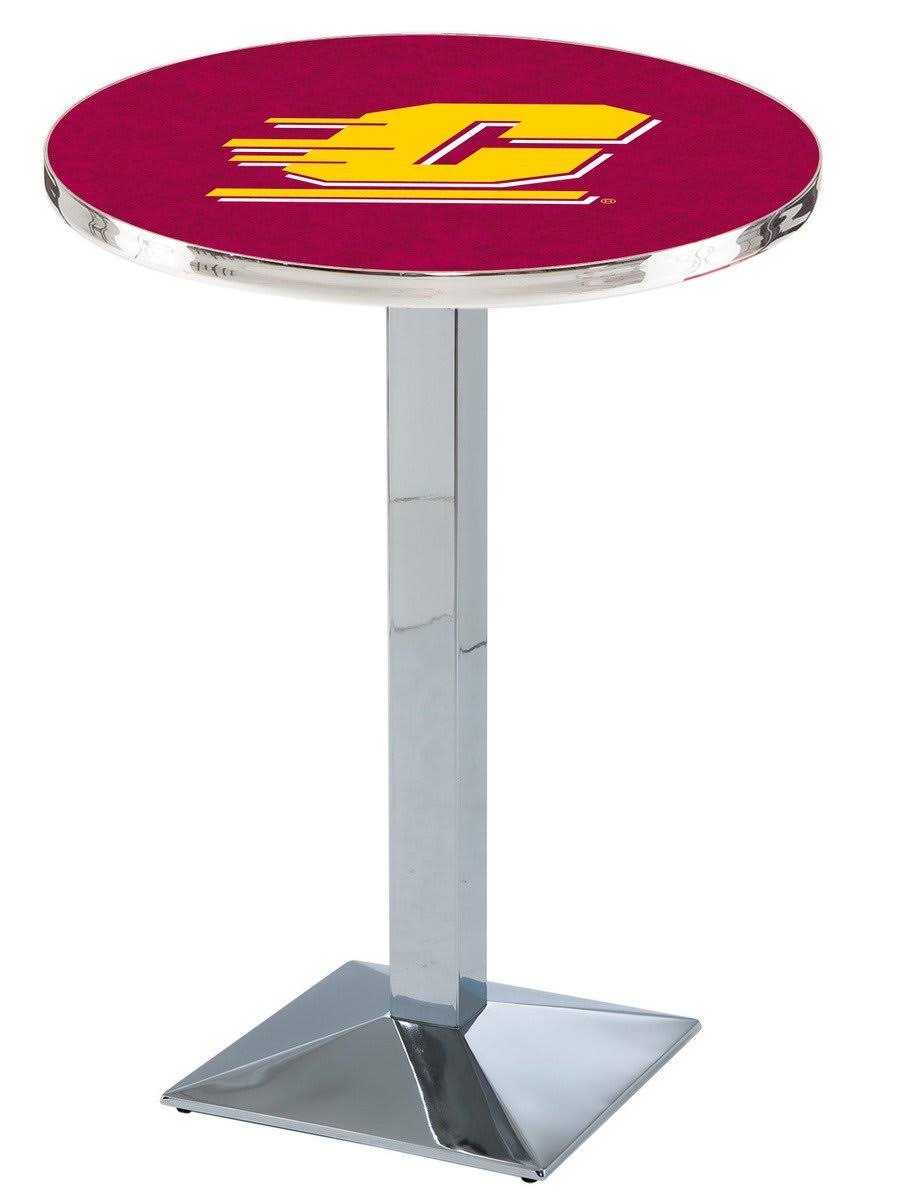 Chrome Pub Table 36 inch N934