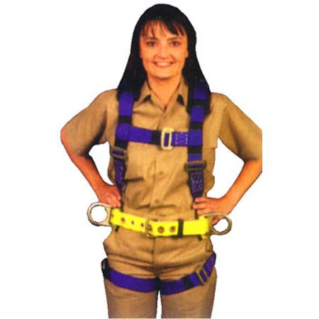 Polyester Nylon 3 D Ring Harness with Mating Buckles Large L56734