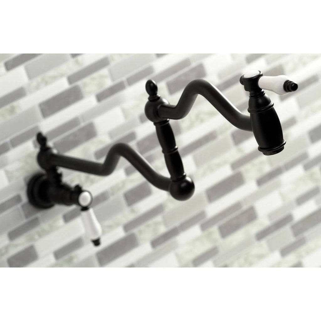 Matte Black Wall Mount Pot Filler X392