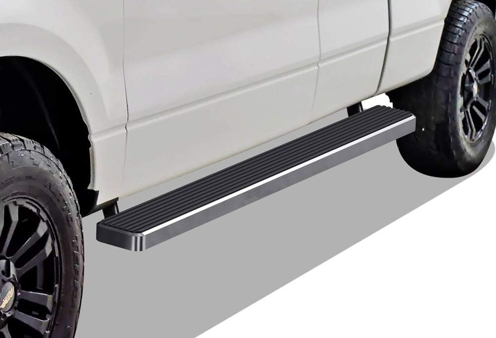 6-inch Black Aluminum Running Boards G6130