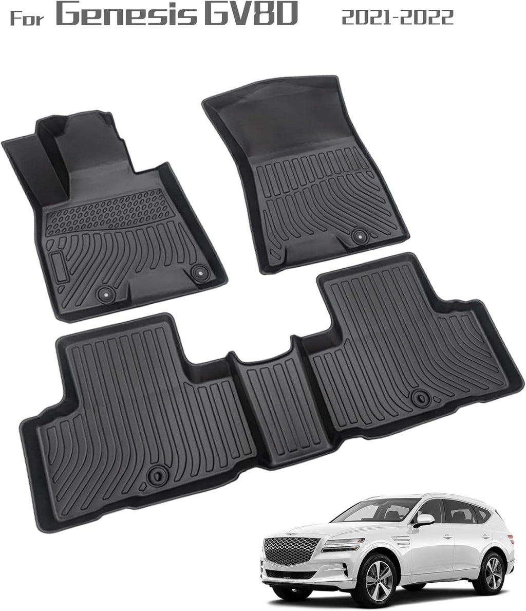 Black All Weather Car Floor Mats N947335