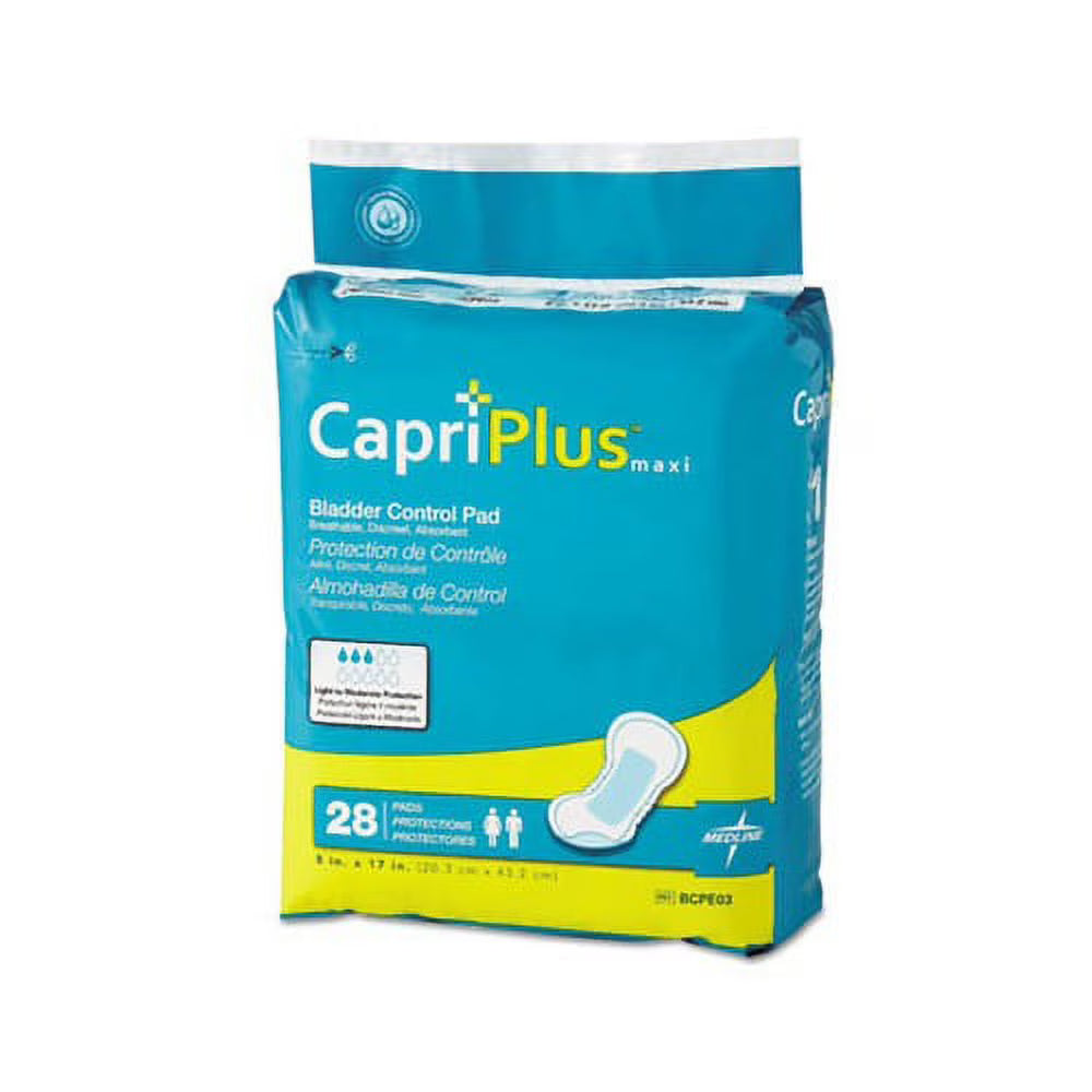 Bladder Control Pads Ultra Plus, 8" x 17", 28/Pack, 6/Carton I49159