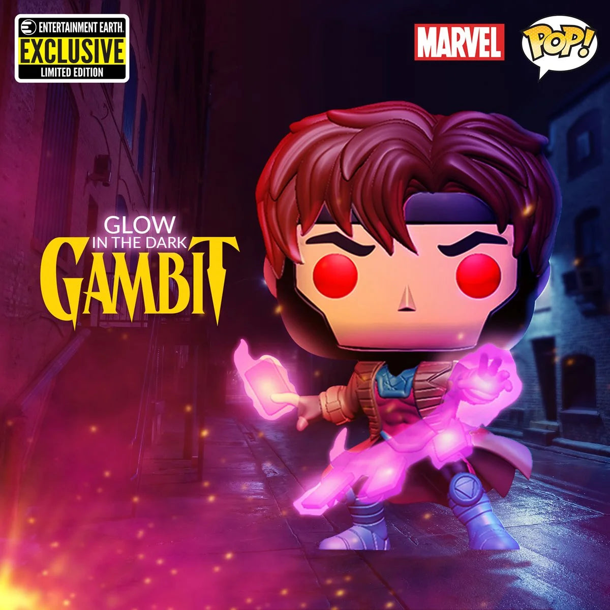 Translucent Glow X-Men Gambit Figure Q899239