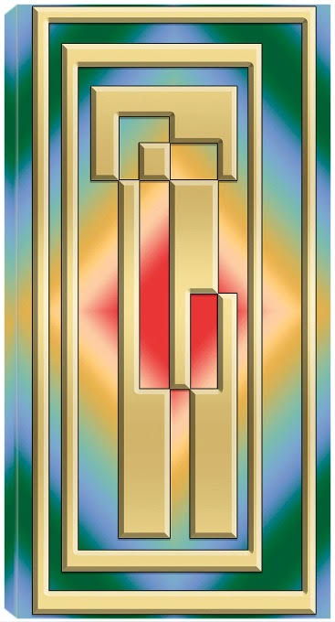 Vertical 1 Canvas Art N1228