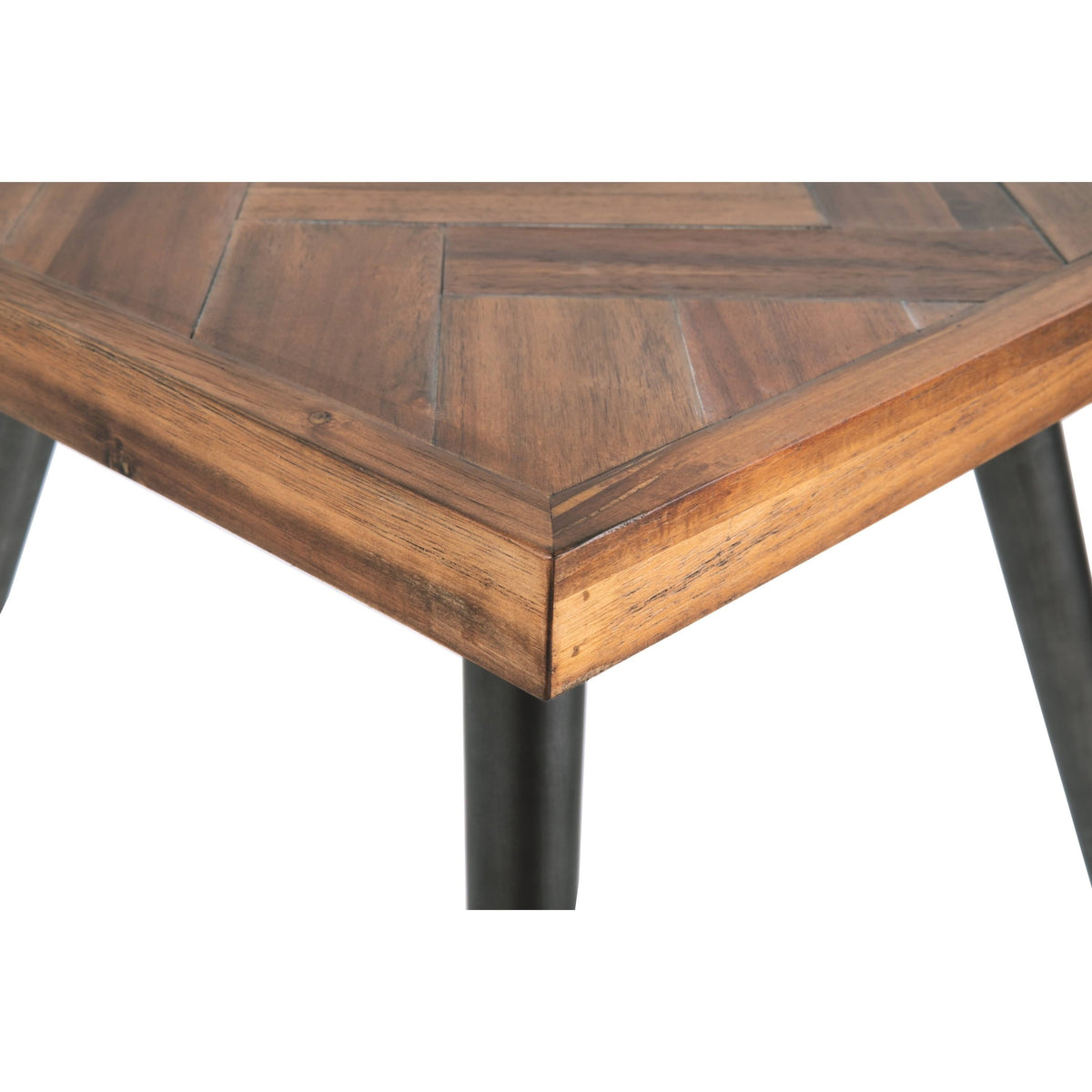 Light Brown Square End Table B187111