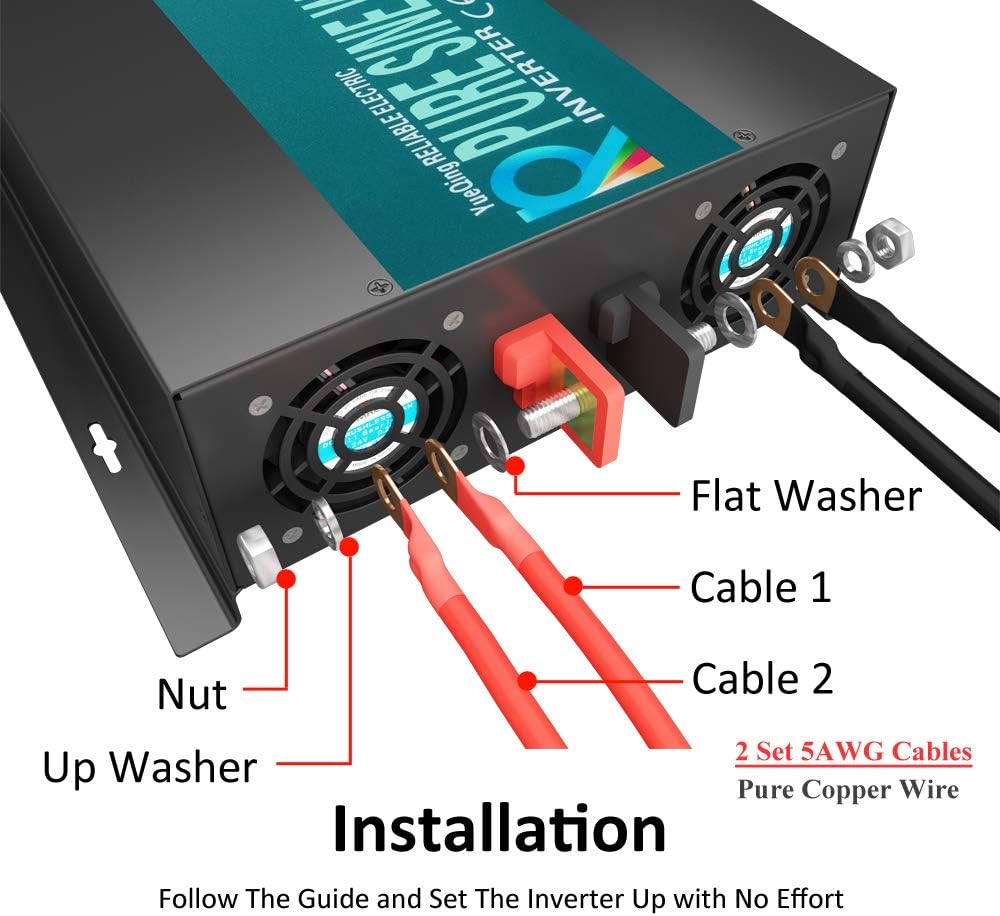2500 watt 12V Pure Sine Wave Power Inverter C955276
