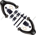 8pc Front Suspension Kit Upper Control Arm with Ball Joint Lower Ball Joint Inner Rod End Sway Bar Link Y901253