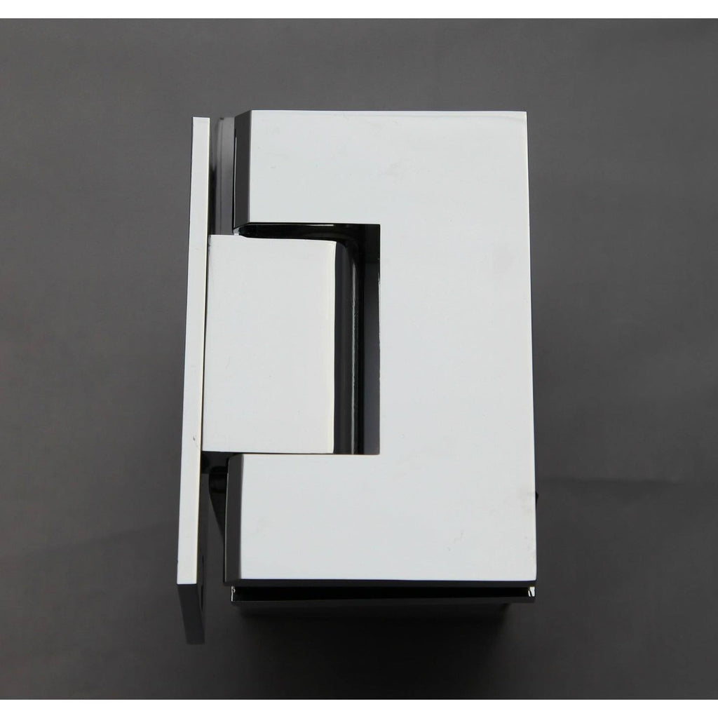 Chrome Frameless Hinged Shower Door Q87403