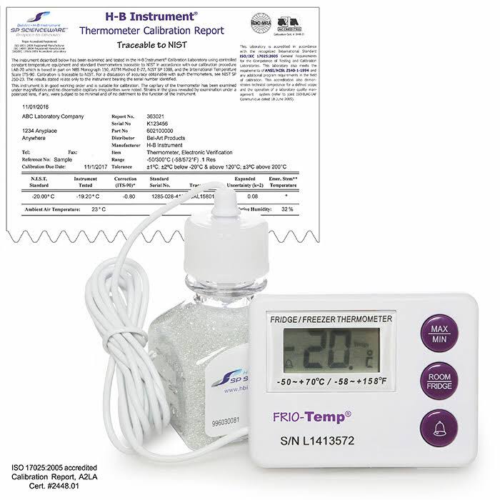 Dual Zone Verification Thermometer J363276