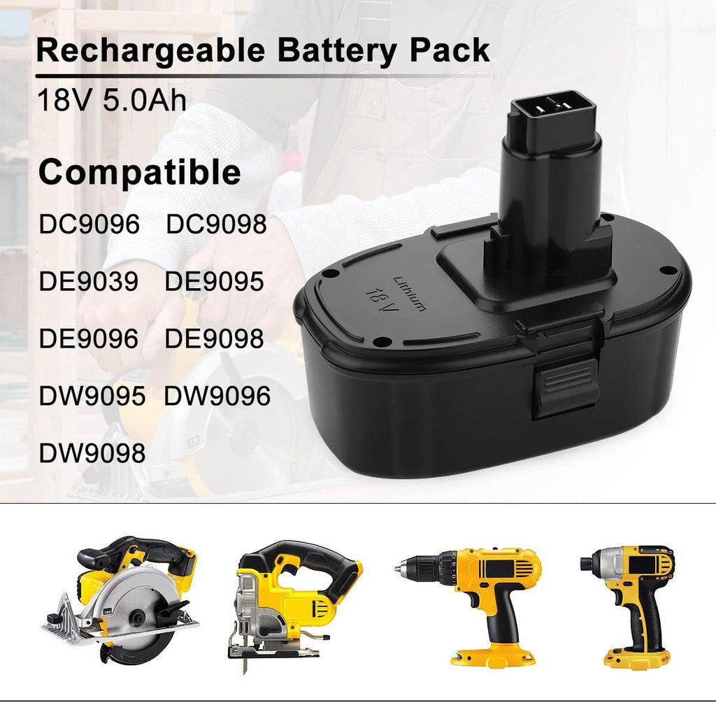 2 Pack 5.0Ah 18V Lithium-Ion Battery G769113