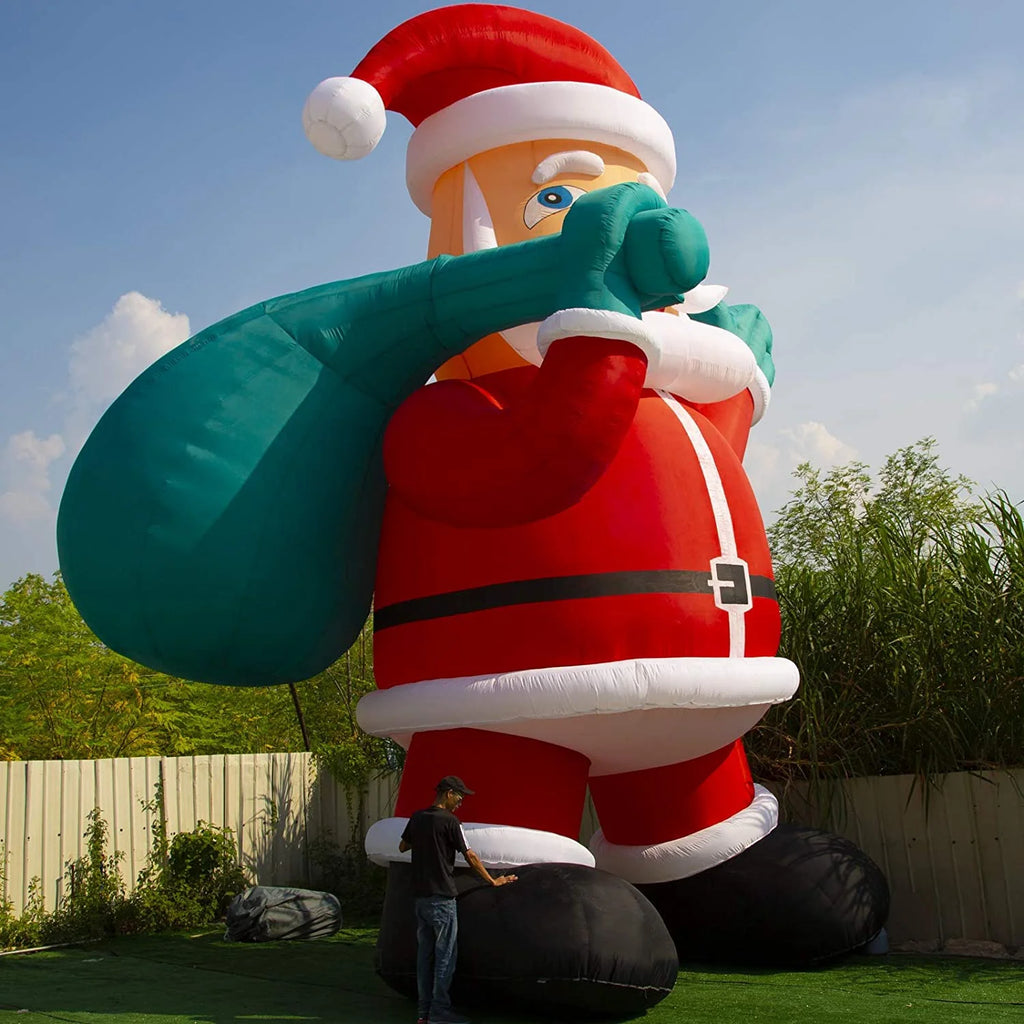 Giant Yard Inflatable Santa Claus with Blower 26' T684