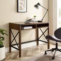 42 Inch Grey Wash Writing Desk I8455