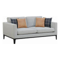 Light Gray Upholstered Fabric Sofa E307