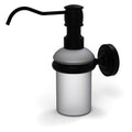 Matte Black Wall Mounted Soap Dispenser J87705