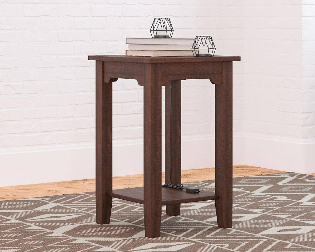 Warm Brown End Table B298