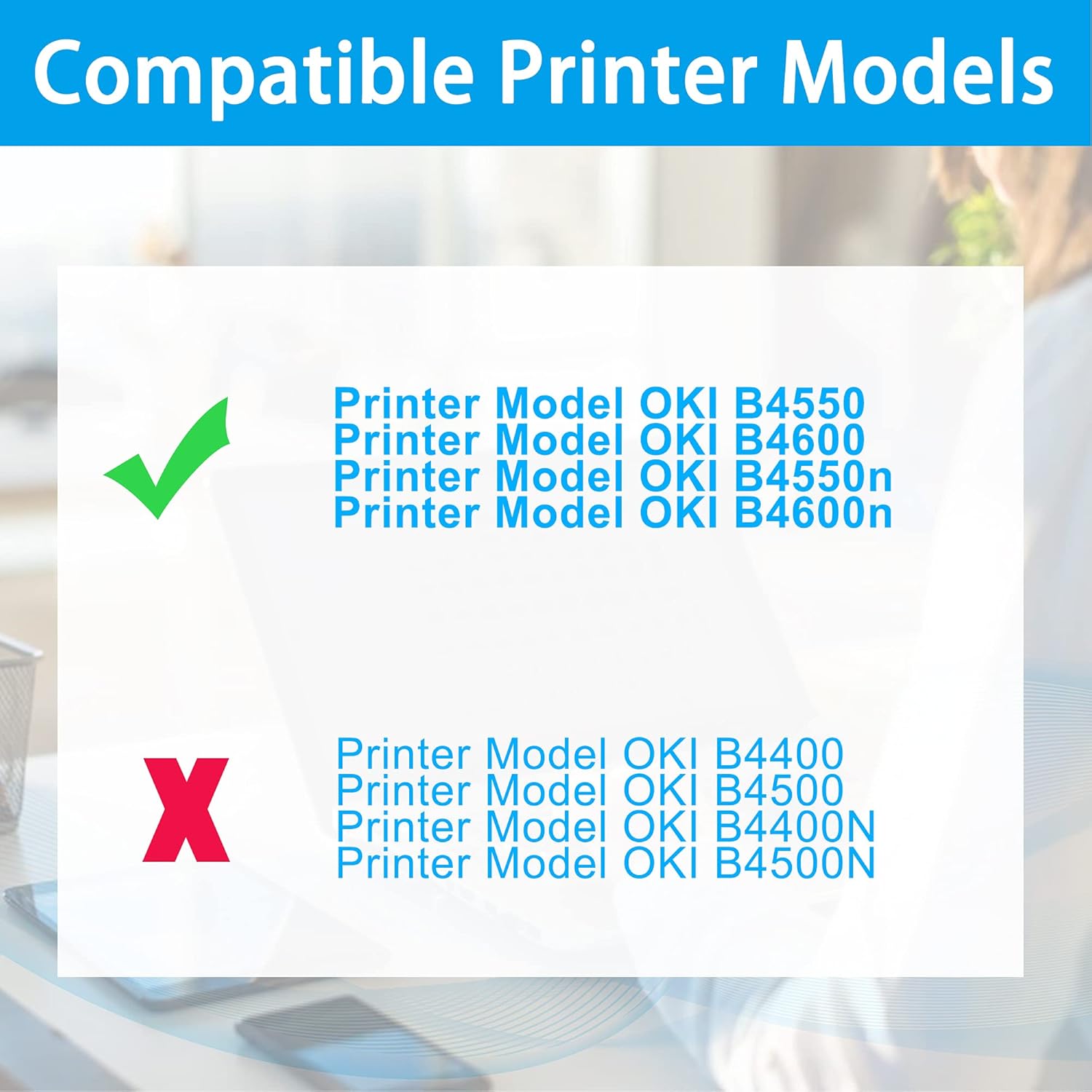 4-Pack Black Compatible Toner Cartridge U99799