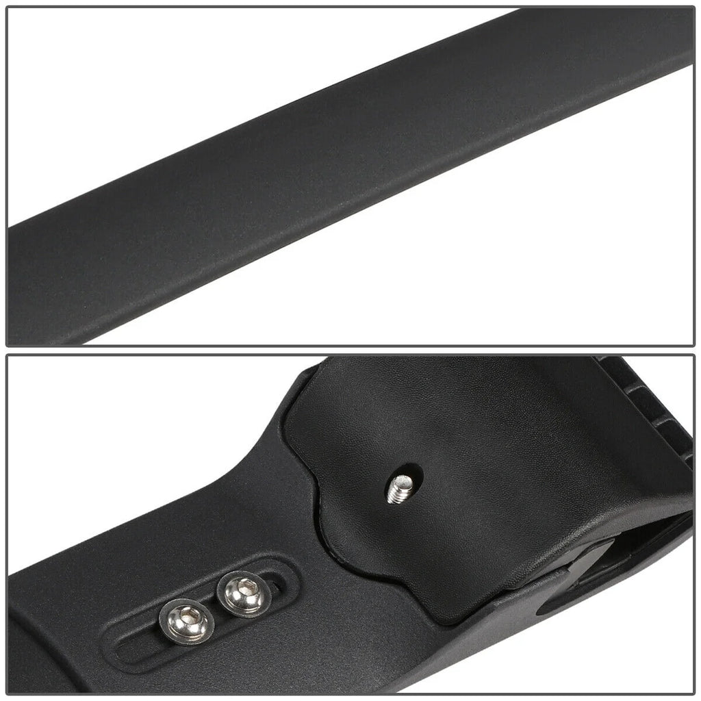 Black Aluminum Bolt-On Roof Rail Cross Bar N724