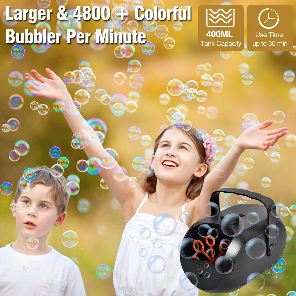 Portable Rechargeable Bubble Machine Z297650