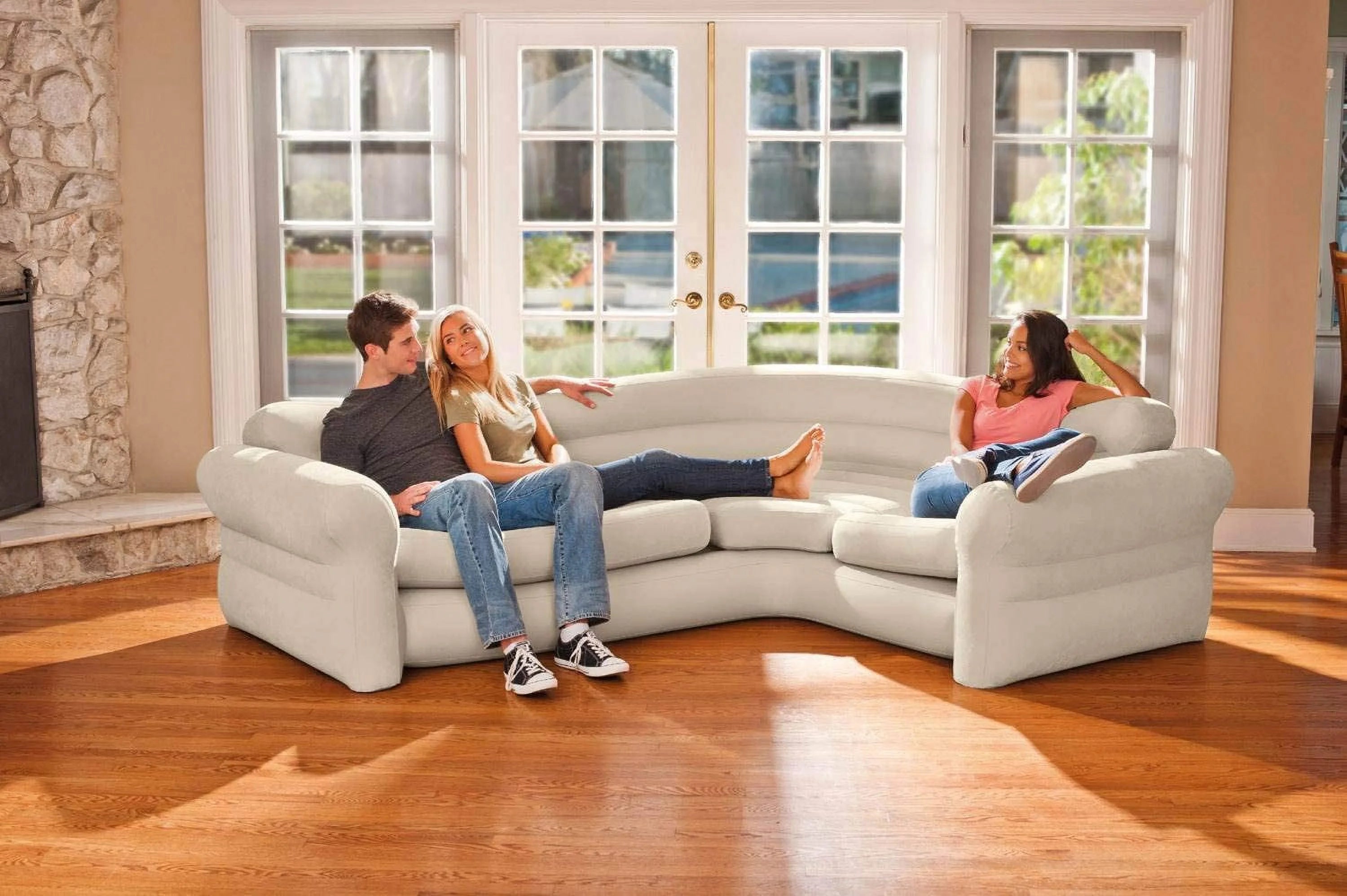 Inflatable Corner Sectional Sofa F324625