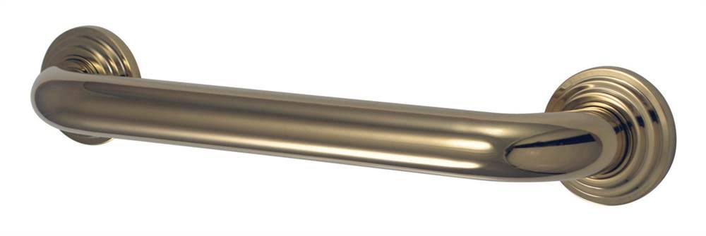Polished Brass 18x22 Grab Bar T623