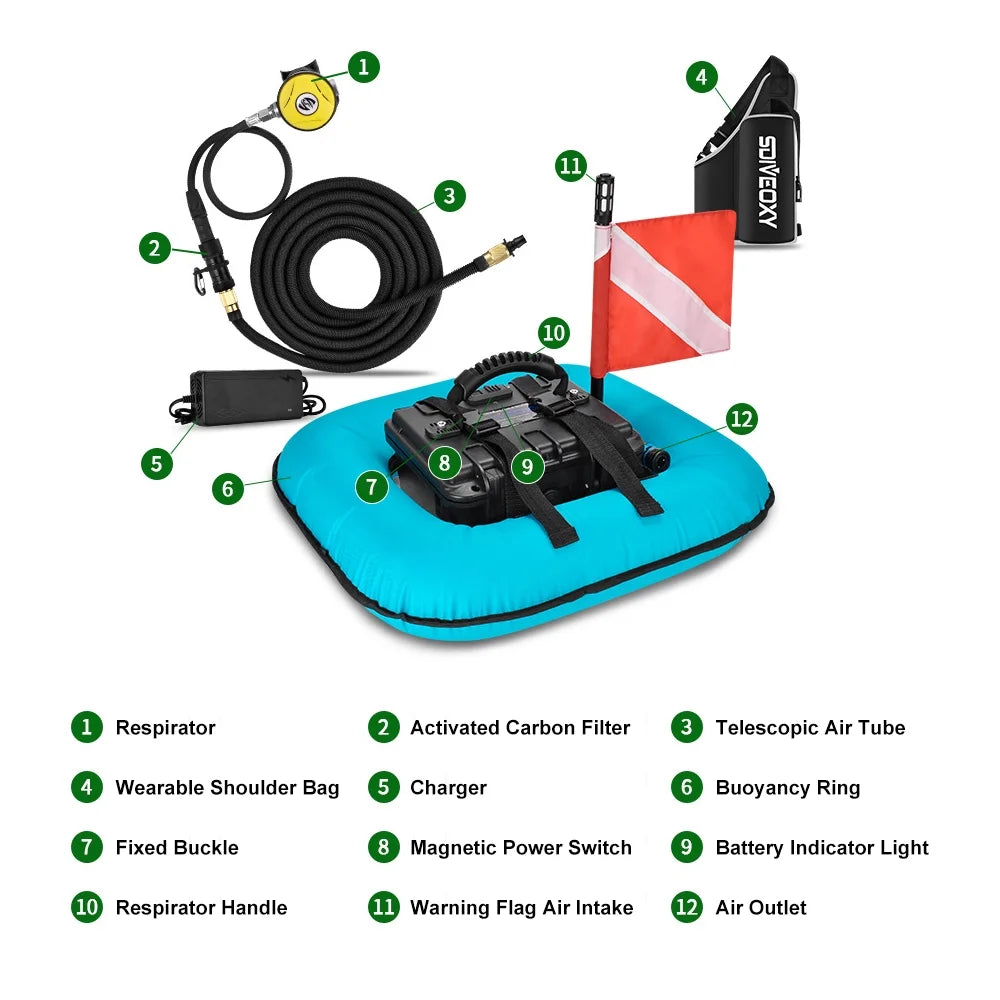 Portable Scuba Tank P452