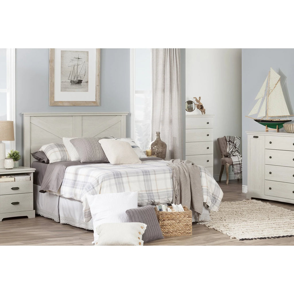 White 2-Drawer Nightstand H95992