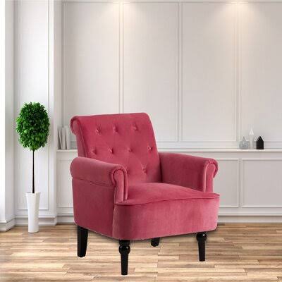 Tufted Velvet Armchair P768