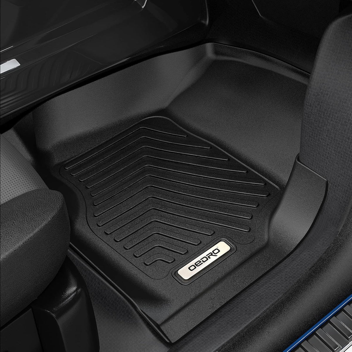 Black TPE Floor Mats Full Set Liners M94023
