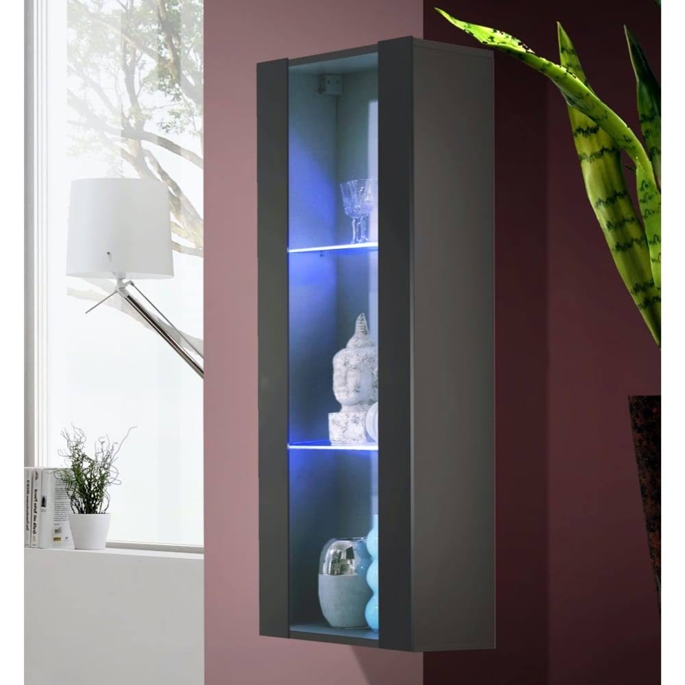 Wall-Mounted Bookcase - Gray E198044