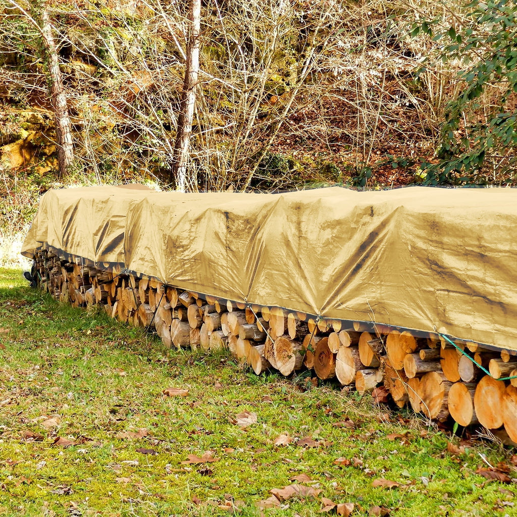 Heavy Duty Poly Tarp 12 Mil 3 Ply Coated 6 oz G3599