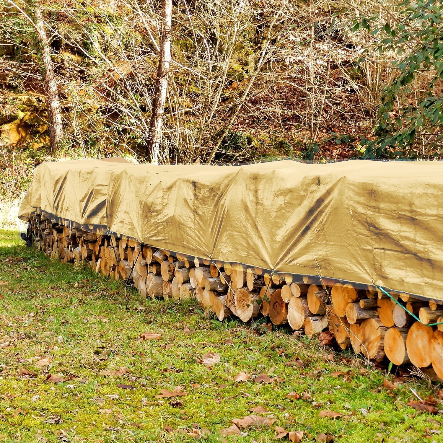 Heavy Duty Poly Tarp 12 Mil 3 Ply Coated 6 oz G3599