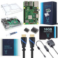 Raspberry Pi 3 B+ Complete Starter Kit 16GB Clear Case X38747