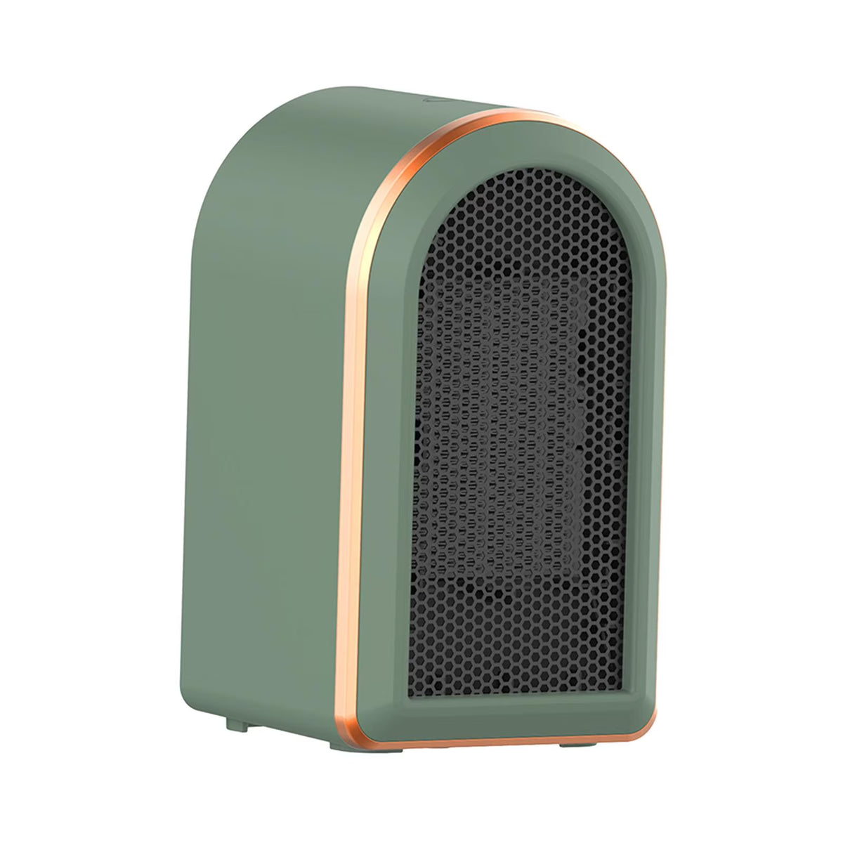Green Mini Heater Fan with Tip Over Protection X75154