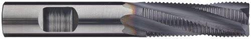 Carbide Square Nose End Mill, TiAlN Finish, Roughing B669114