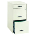 3 Drawer Steel File Cabinet in White V43583