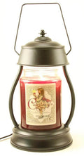 Black 26 oz Candle Warmer and Candle V501