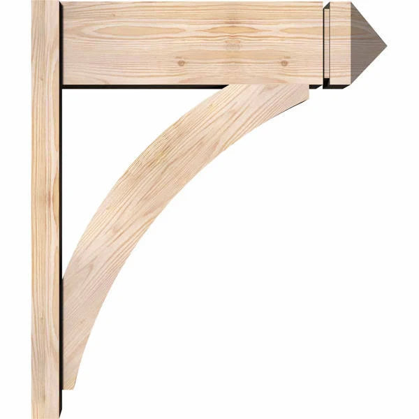 Douglas Fir Rough Sawn Arts and Crafts Outlooker V5799