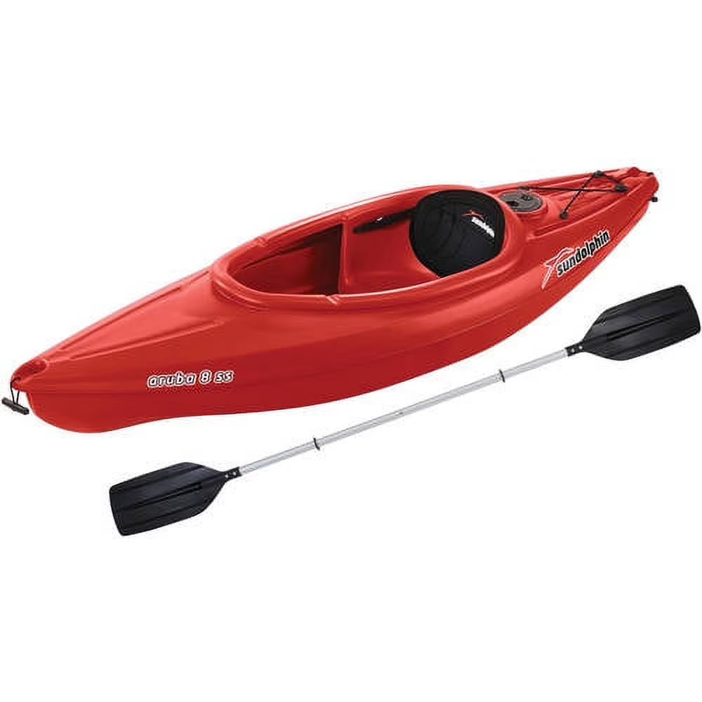 Red Sit-in Recreational Kayak D498