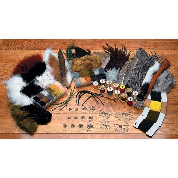 Chartreuse Fly-Tying Material Kit V195013
