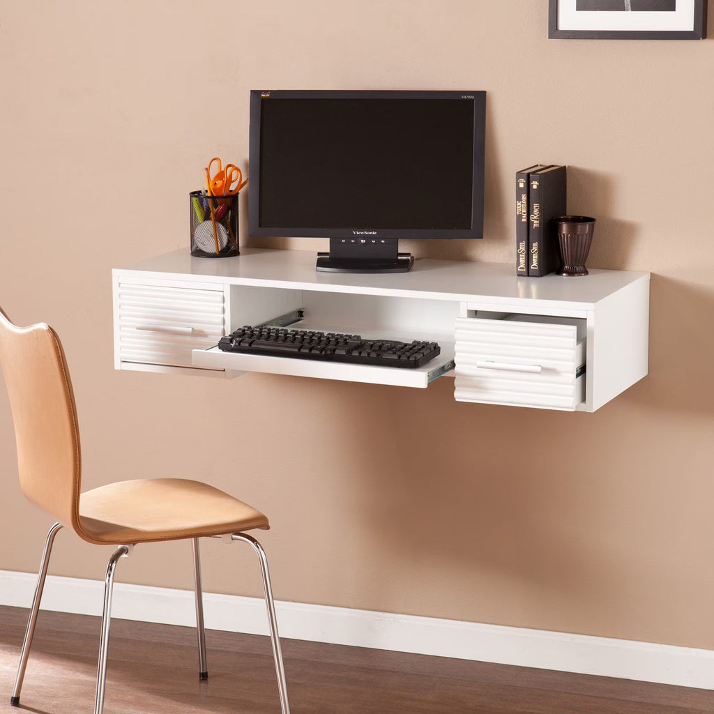 Wall Mount Desk in White H195