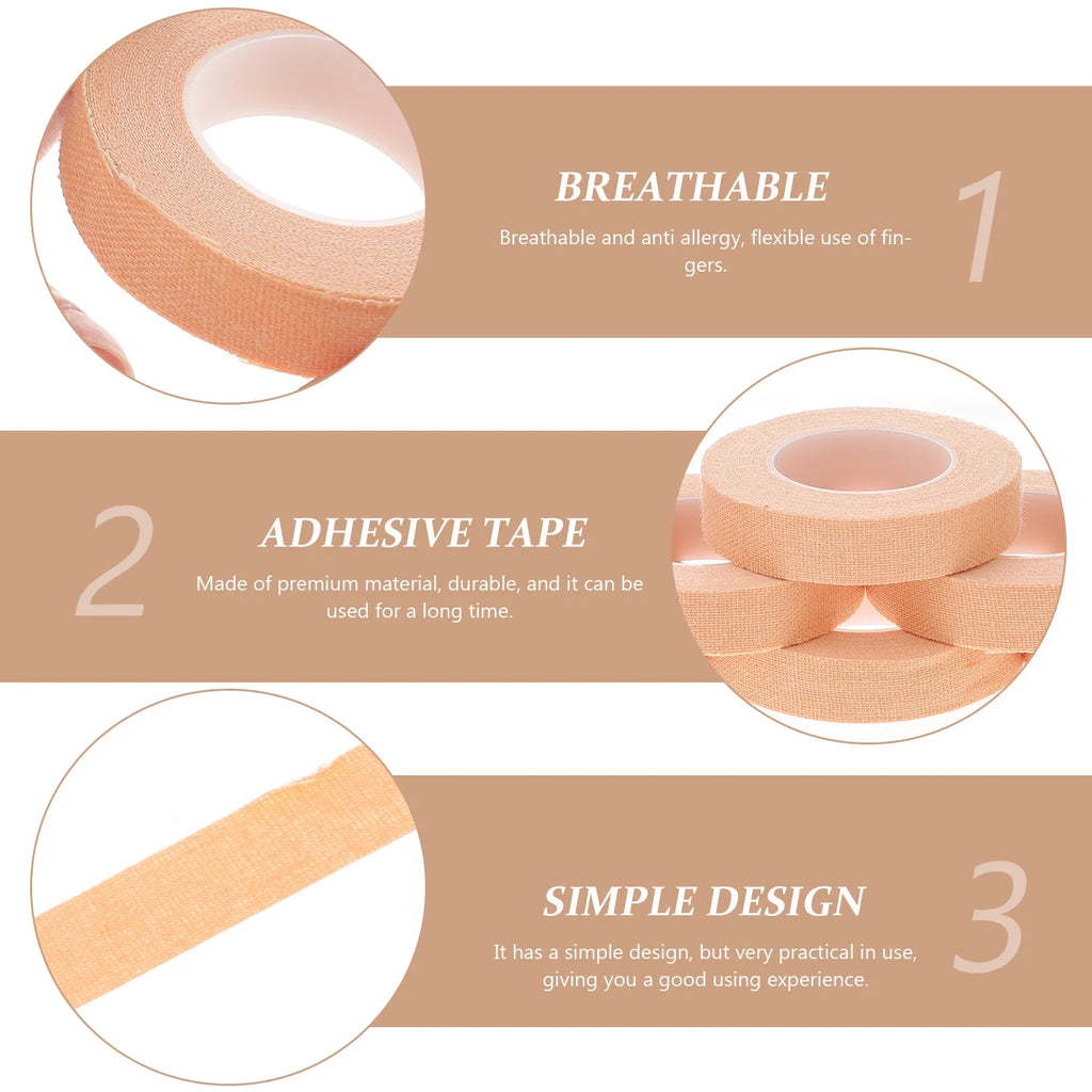 10 Pcs Guitar Adhesive Guzheng Finger Tape O4360