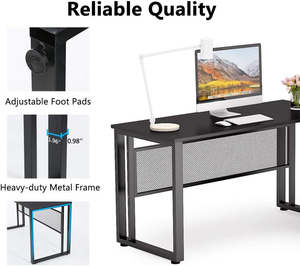 L-Shaped Computer Desk with File Cabinet G36072